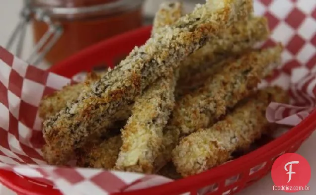 Batatas Fritas De Berinjela Assadas