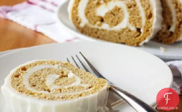 Bourbon Vanilla Pumpkin Roll
