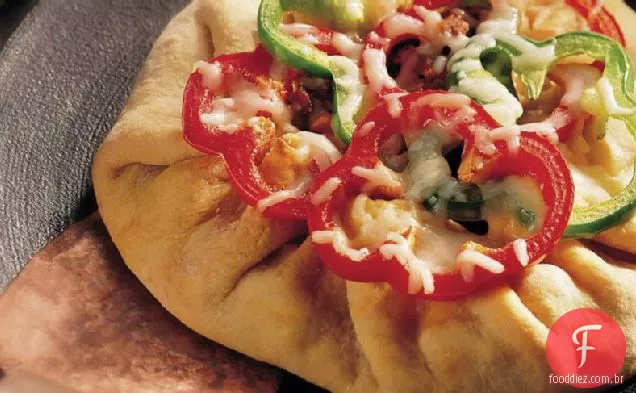 Torta De Pizza De Salsicha Picante