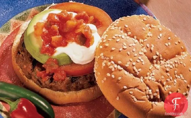 Hambúrgueres De Salsa Grelhados