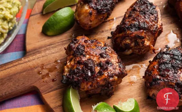 Adobo-frango marinado para churrasco