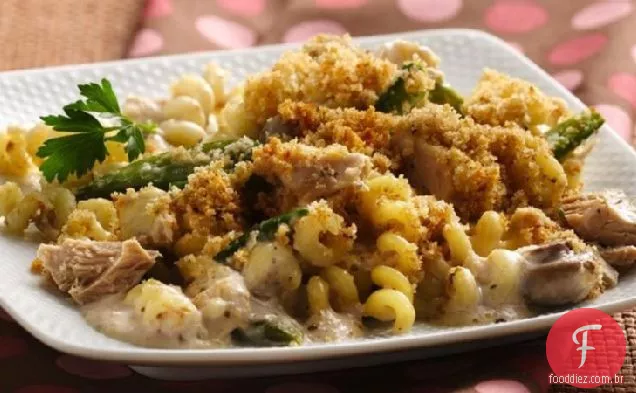 Caçarola Contemporânea De Atum E Macarrão