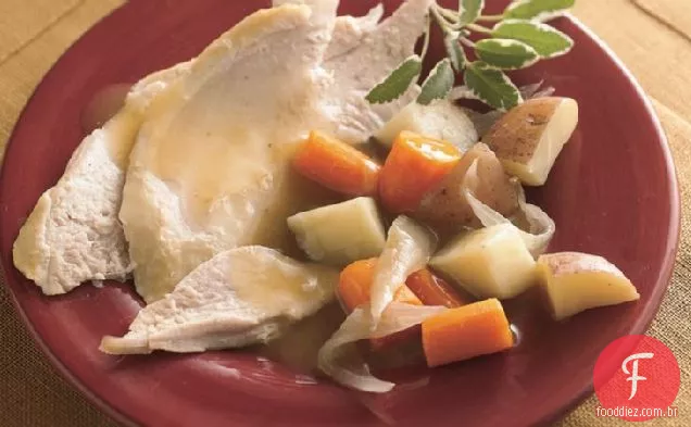 Peito De Peru Fogão Lento