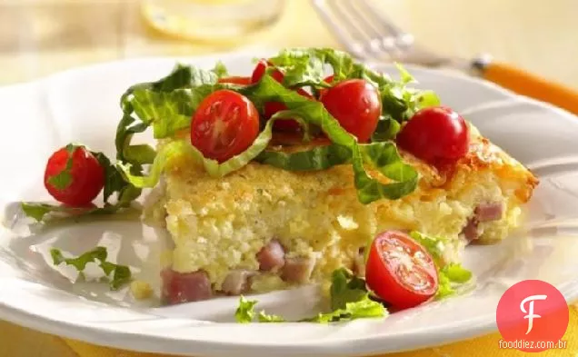 Torta de salada do chef incrivelmente fácil