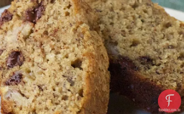Chocolate Chip-Pão De Banana Expresso