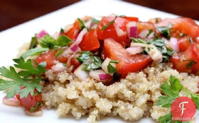 Quinoa De Verão-Salada De Tomate