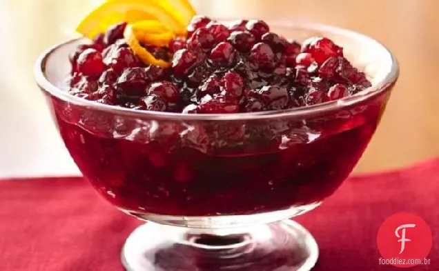 Molho Cranberry-Laranja