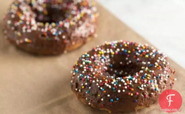 Chocolate Bourbon Cozido Rosquinhas Vitrificadas