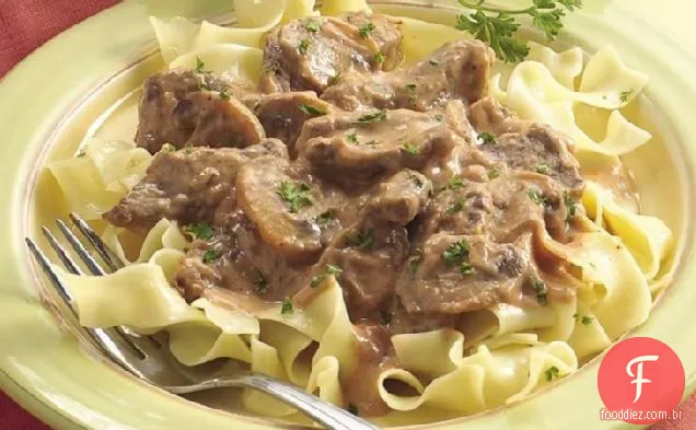 Stroganoff De Carne Saudável
