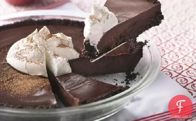 Torta De Trufa De Chocolate