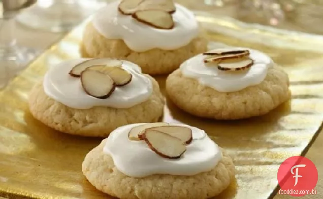 Biscoitos De Açúcar De Amêndoa Envidraçados