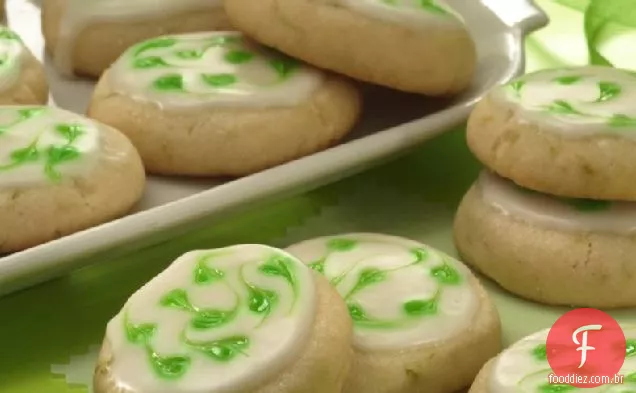 Cookies Do Refrigerador Do Limão Do Feriado (Quantidade Da Troca Do Cookie)