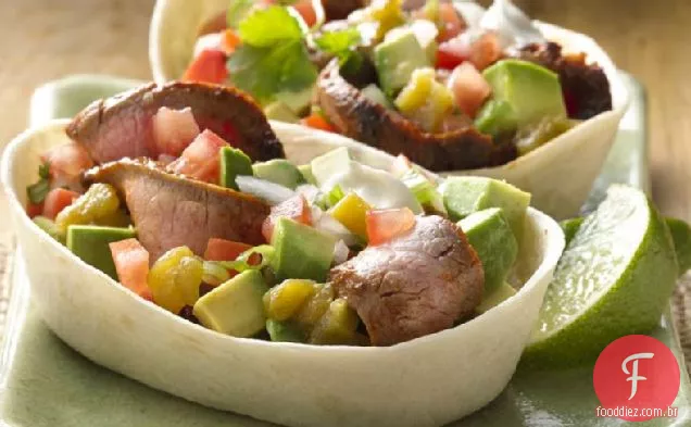 Zesty Steak & Avocado Stand ' N Stuff ™ Soft Tacos
