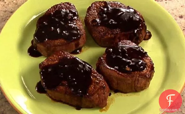 Bife grelhado com Molho Teriyaki balsâmico