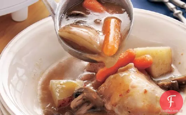 Ensopado De Frango Com Fogão Lento
