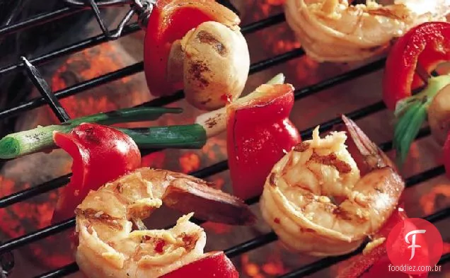 Ginger Shrimp Kabobs