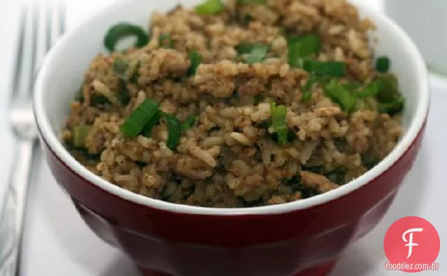 Frigideira De Ferro Fundido Frango Arroz Sujo