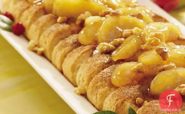 Bolo De Café Com Queijo Creme De Maçã