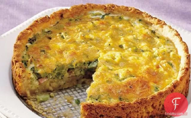 Presunto e Cheddar Torta