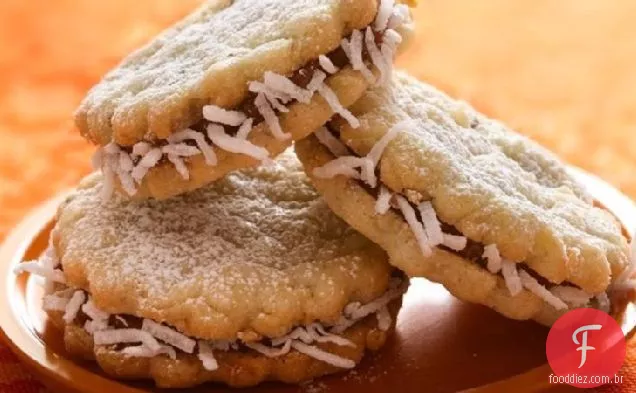 Alfajores (Dulce De Leche Sandwich Crème Cookies)