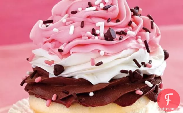 Cupcakes Napolitanos