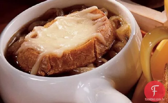 Sopa De Cebola Francesa Gratinada