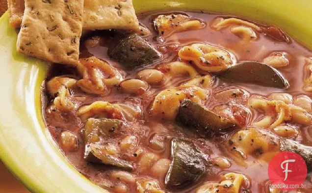 Slow-Cooker Italiano Tortellini Stew