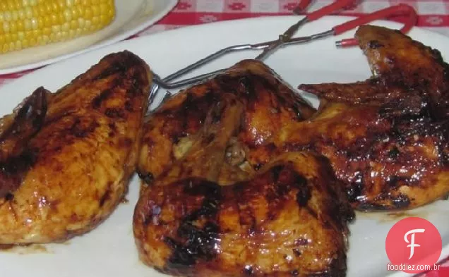 Frango Grelhado Com Vidro Bourbon