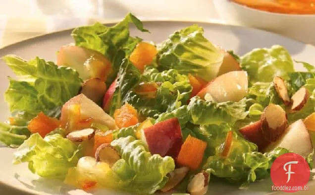 Salada Lançada Maçã-Amêndoa