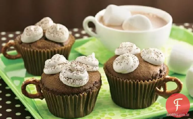 Chocolate Quente Cupcakes