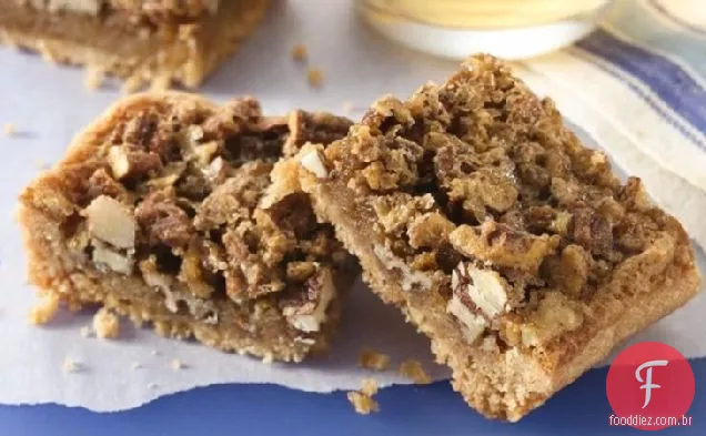 Fácil Pecan Pie Bars