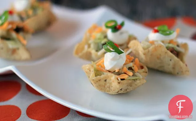 Tacos tamanho mordida