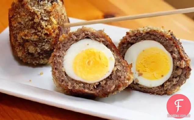 Ovos Escoceses Assados