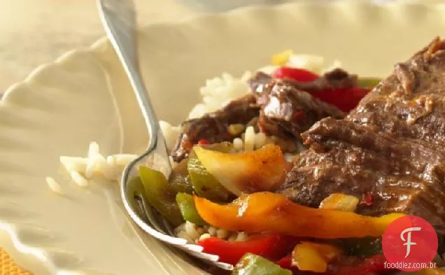 Fogão Lento Gengibre Carne Assada