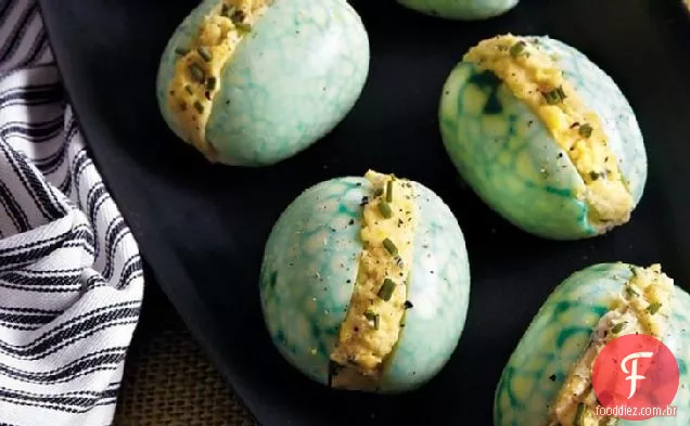 Deviled Green Goblin Eggs