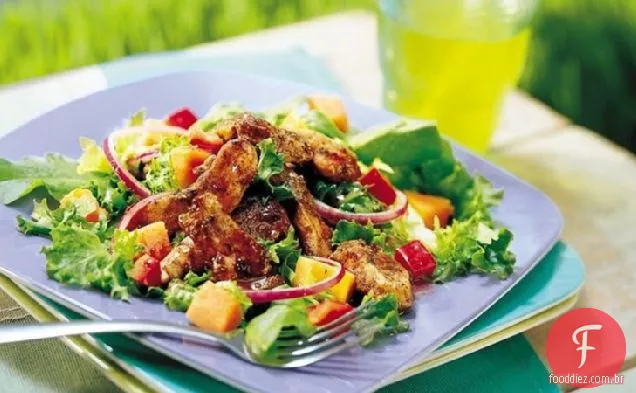 Salada De Frango Caribenha