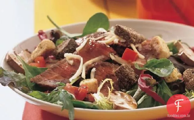 Salada De Carne Balsâmica Grelhada
