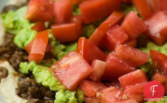 Salada Mexicana Em Camadas