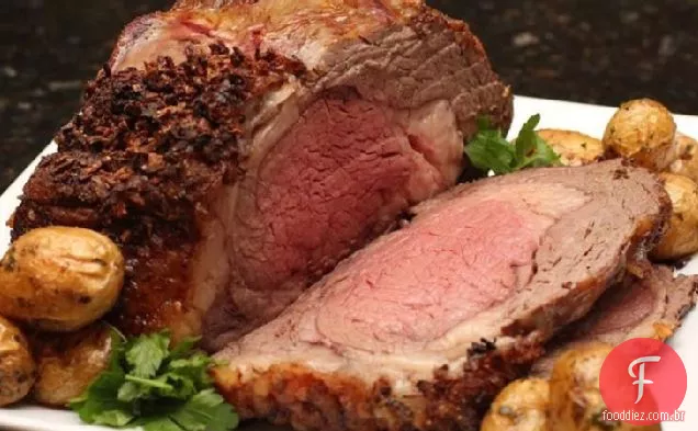 Carne Com Crosta De Cebola Prime Rib Roast