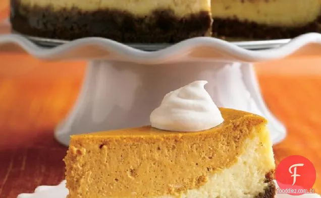 Cheesecake De Abóbora Em Camadas