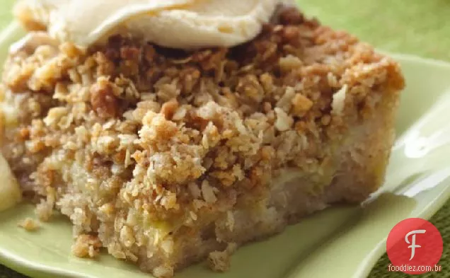 Pão De Banana Crunch Cake