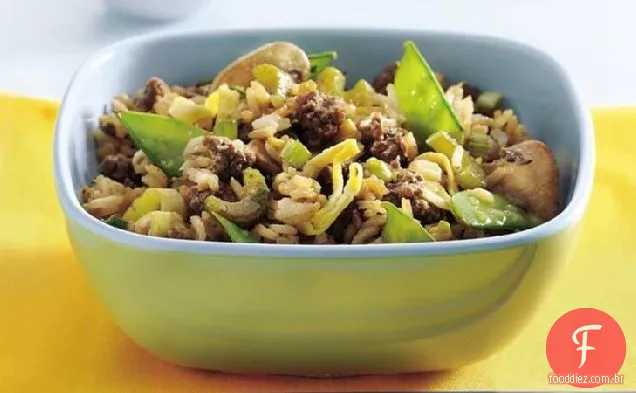 Arroz Frito Com Carne