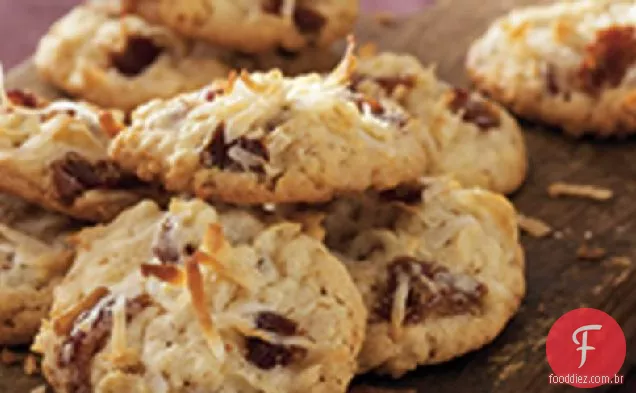 Biscoitos Crocantes De Coco