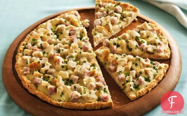Frango Cordon Bleu Pizza