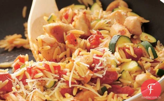 Frango e Orzo Ceia