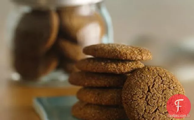 Os Melhores Biscoitos De Gengibre Mastigáveis