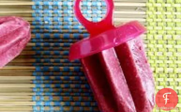 Berry Yogurt Ice Pops
