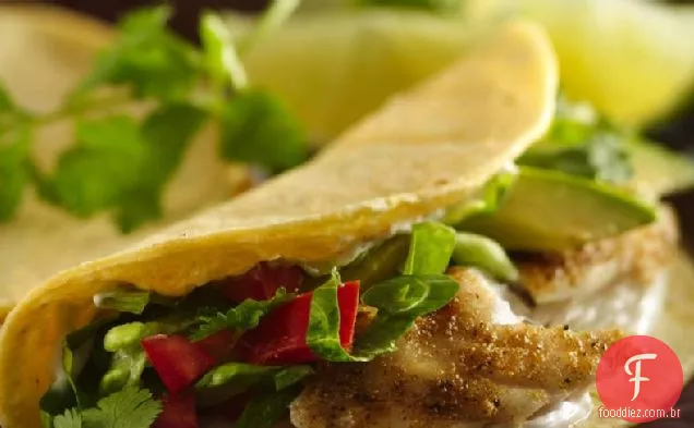 Tacos De Peixe Grelhado