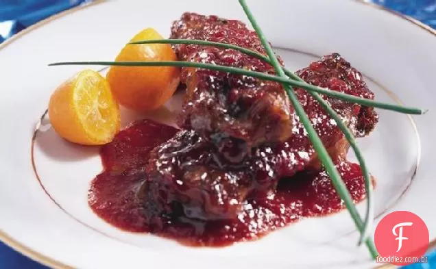 Cranberry-Barbecue Riblets