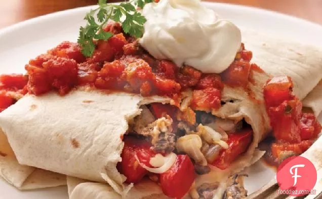 Chipotle e Burritos de Feijão Preto